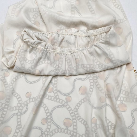 BCBG - Gold Combo, Tank Top Cut Out, Hi Lo Maxi Dress, Size Small - Picture 11 of 13